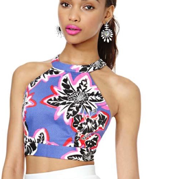 Nasty Gal Electric Lazy Top