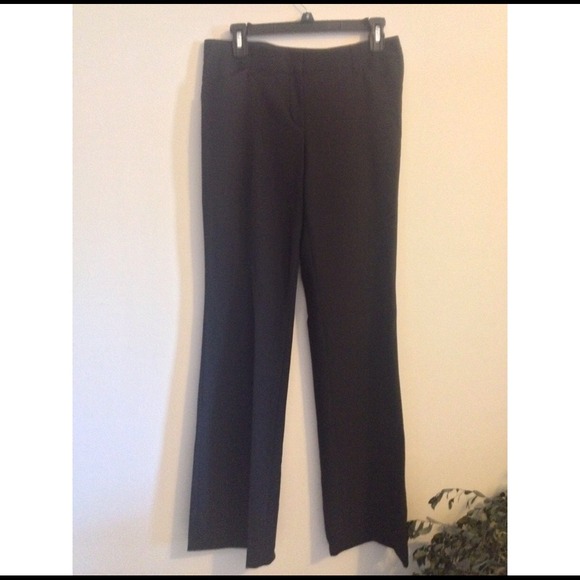 Black Bootcut Editor Slacks