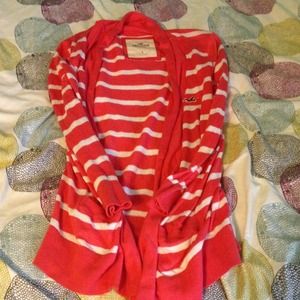 Hollister cardigan.