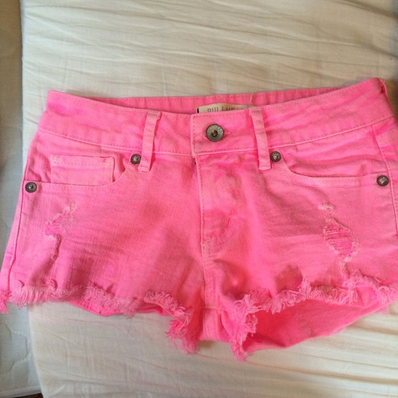 Pink shorts
