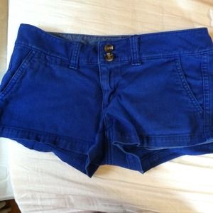 Blue shorts