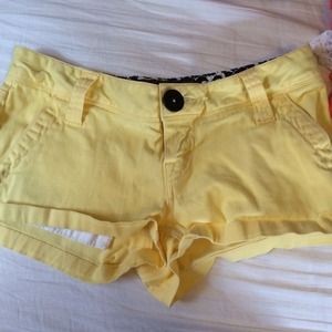 Yellow shorts