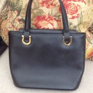 Ferragamo leather handbag