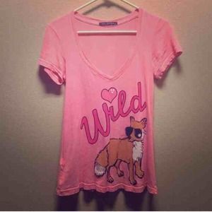 Wildfox Wild Fox Sunglasses Tee Rare Graphic