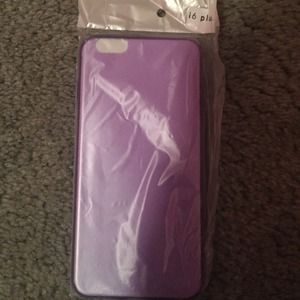 Iphone 6 plus brand new purple case