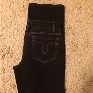 The Loft black corduroy pants size 6