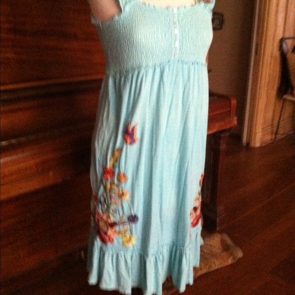 Embroidered dress
