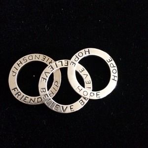 Silpada .925 Sterling Silver Necklace Charms.