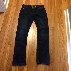 Straight leg jeans