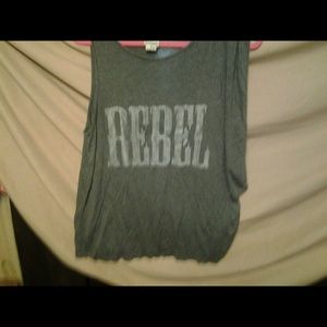 Authentic haute hippy asementrical top