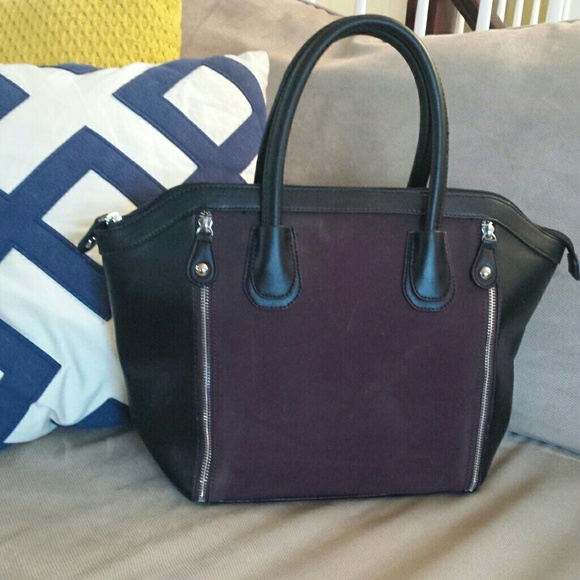 Handbags - Oxblood and black handbag and Mocha Handbag Bundle