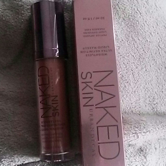 Naked skin urban decay shade 5.0 liquid makeup