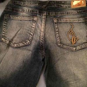 Baby phat crop jeans size 11