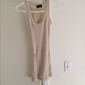 Tan racer back tank