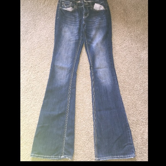 Boot vanity jeans size 27W /37L
