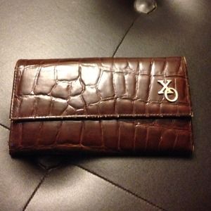 Xoxo brown wallet