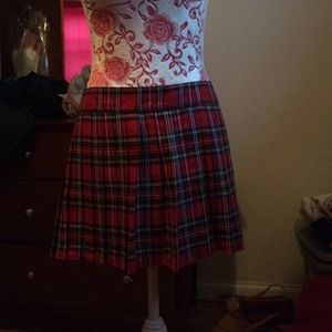 Zip up hustler skirt long