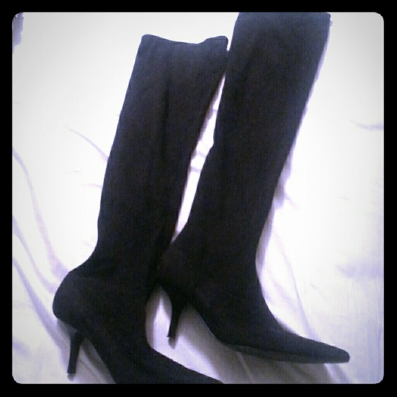 Super cute over the knee high leather boots