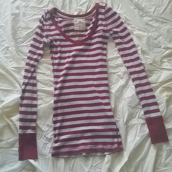 Red& Gray Long Sleeve