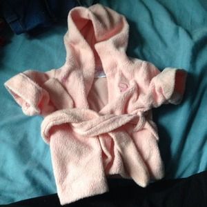Build a bear pink robe