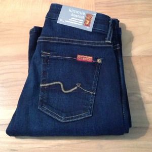 7 For All Mankind Kimmie Bootcut Size 23