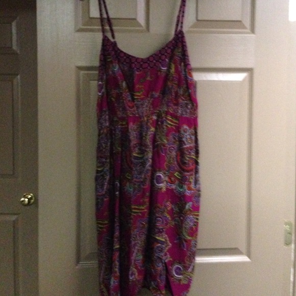 Patterned colored dress