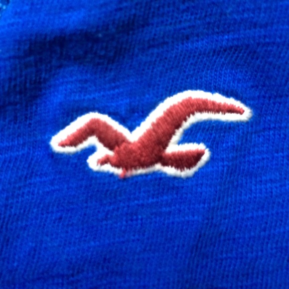 HOLLISTER NWOT Royal Blue VNeck Tee ONLY!! 👍 - Picture 2 of 3