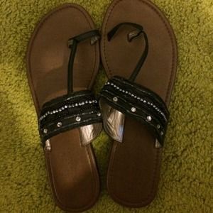 Beaded sandals