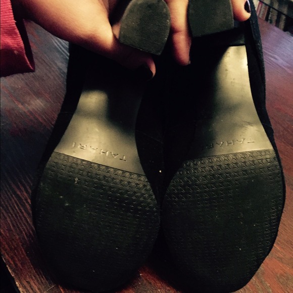 REDUCED!!! Black suede Tahari HARPER Boots - Picture 4 of 4