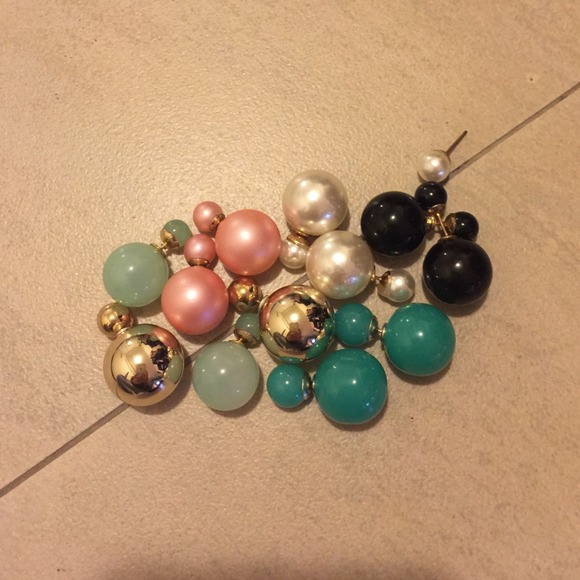 All of those earrings with some imperfections.