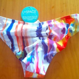 L Space bathing suit bottoms