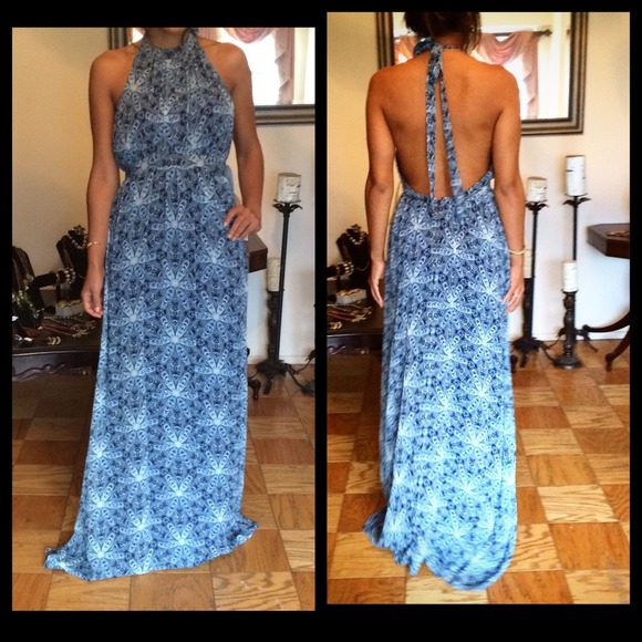 New Nicole Miller Maxi Gown
