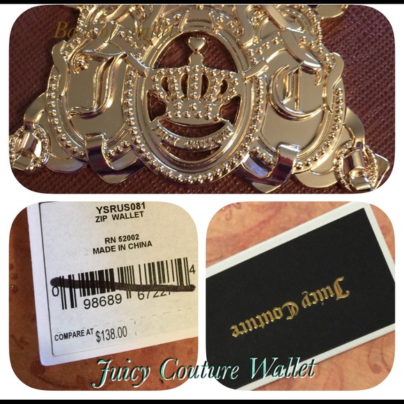 Juicy Couture tan wallet - Picture 3 of 4