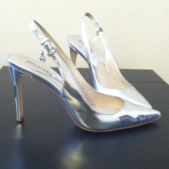 Michael Kors sling back stilettos
