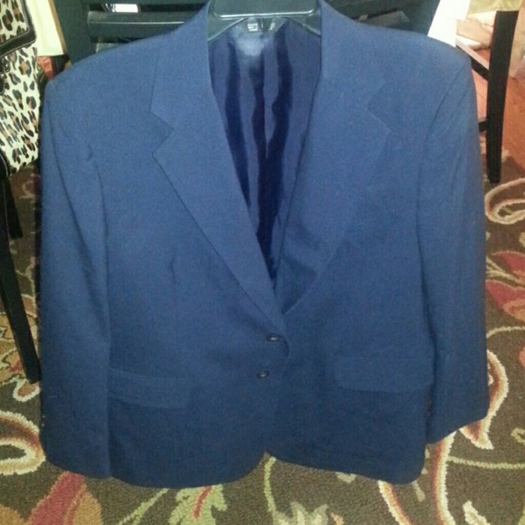 Martunique NAVY wool BLAZER