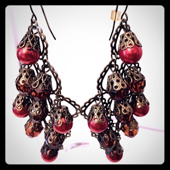 🆕Beaded earrings - Picture 1 of 2