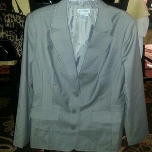 JG HOOK PLAID WOOL BLAZER