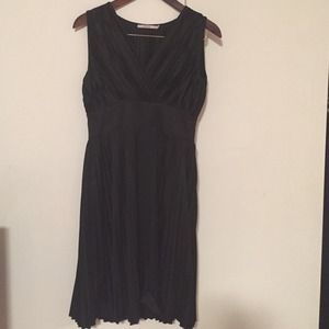 R.E.D Valentino Black pleated dress