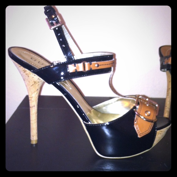 Guess platform high heels