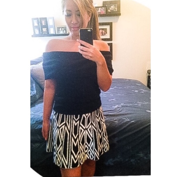 Francesca's Boutique Hera Collection A-Line Skirt