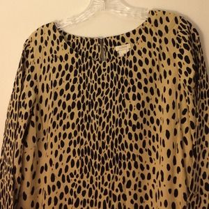 J Crew Animal Print Dress