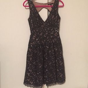 BCBG Max Azria Black Sequence dress
