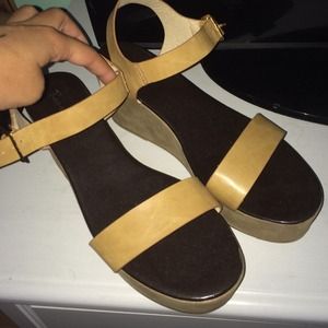 Brown Platform Sandals