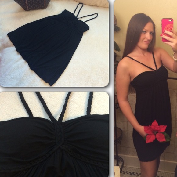 🔻SALE🔻💕BEAUTIFUL BLACK DRESS+bikini top🍀