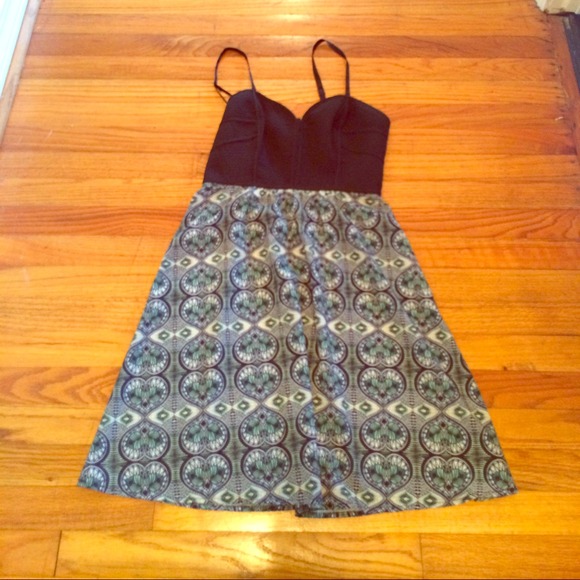 Cute Dress with Bustier Style Top