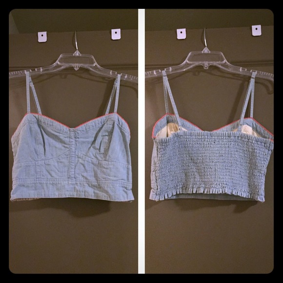 Denim Bustier!