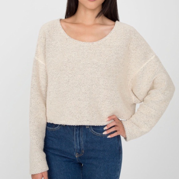 American Apparel Crop Sweater