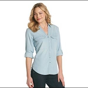 Nine West Denim Shirt