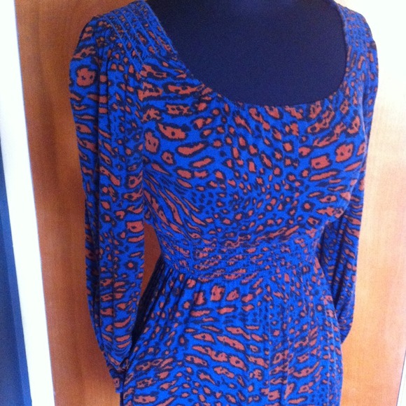 Betsey Johnson Leopard Pocket Dress M L