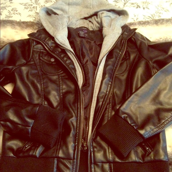 Leather jacket